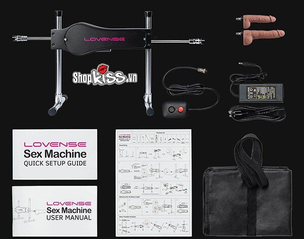 Máy làm tình tự động 2 đầu Lovense Machine cao cấp kích thích mạnh mẽ