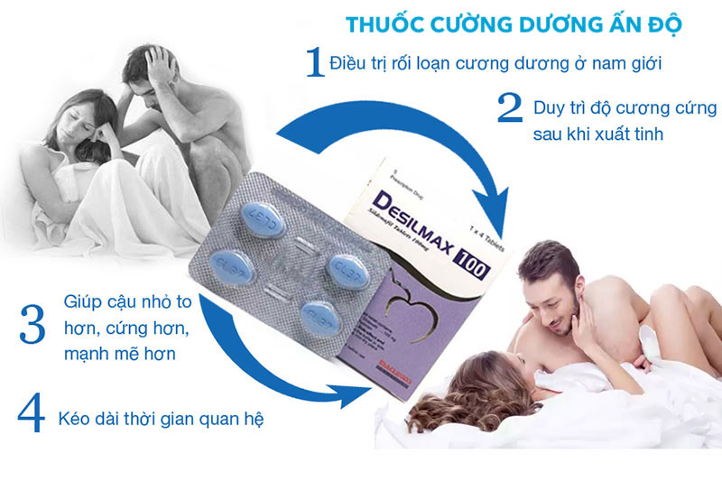  Giá sỉ Thuốc Desilmax 100mg cường dương Ấn Độ 100 50 mg tăng sinh lý tốt nhất có tốt không?