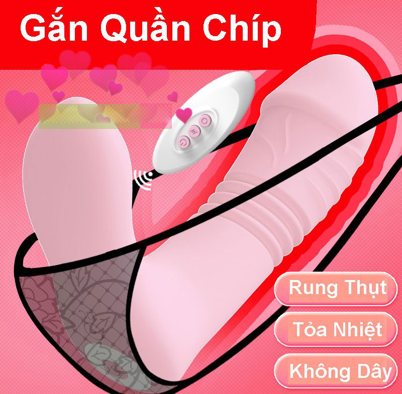 Dương Vật Không Dây Cao Cấp Rung Thụt Bú Hút Ấm Mạnh Mẽ