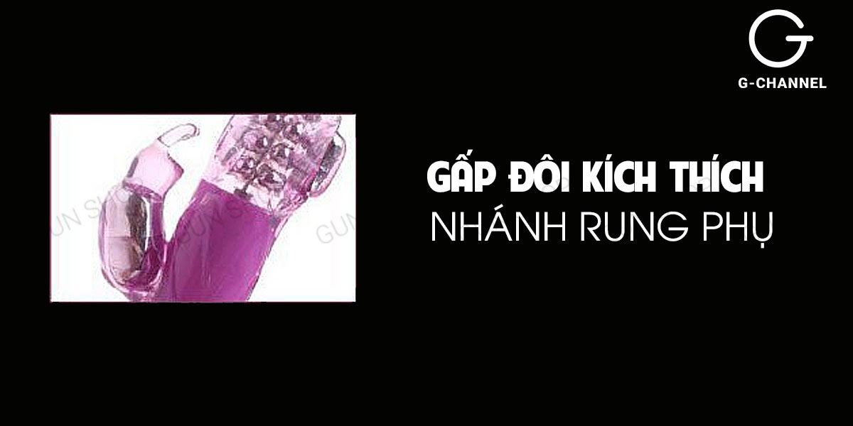 Dương vật giả 2 đầu rung xoay đa hướng Loveaider Warrior siêu kích thích