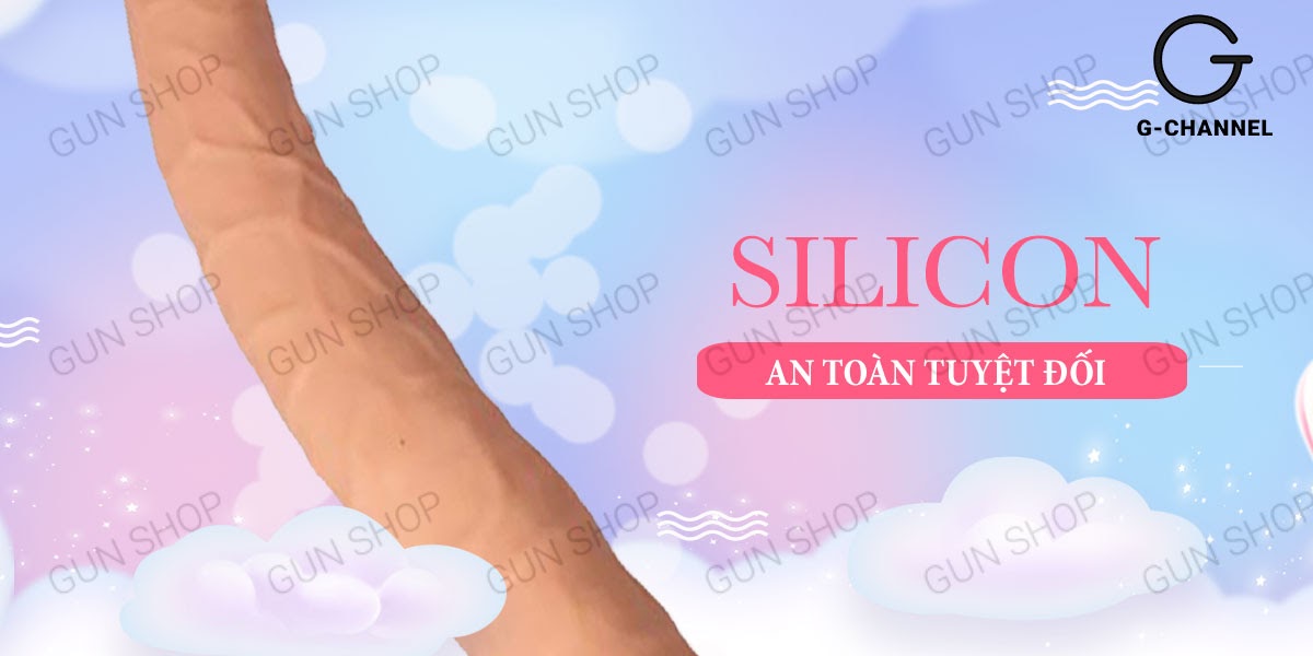 Lovetoy dương vật giả 2 đầu mềm dẻo uốn cong đa chiều hấp dẫn