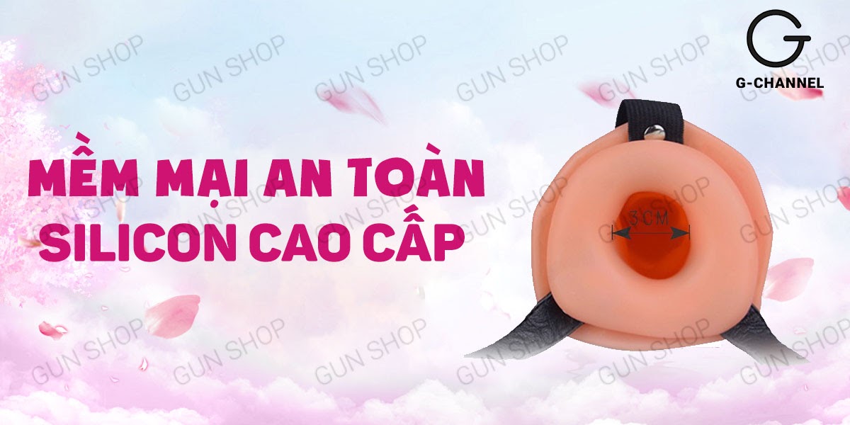 Dương vật giả 2 đầu rung silicon mềm mại thăng hoa đam mê