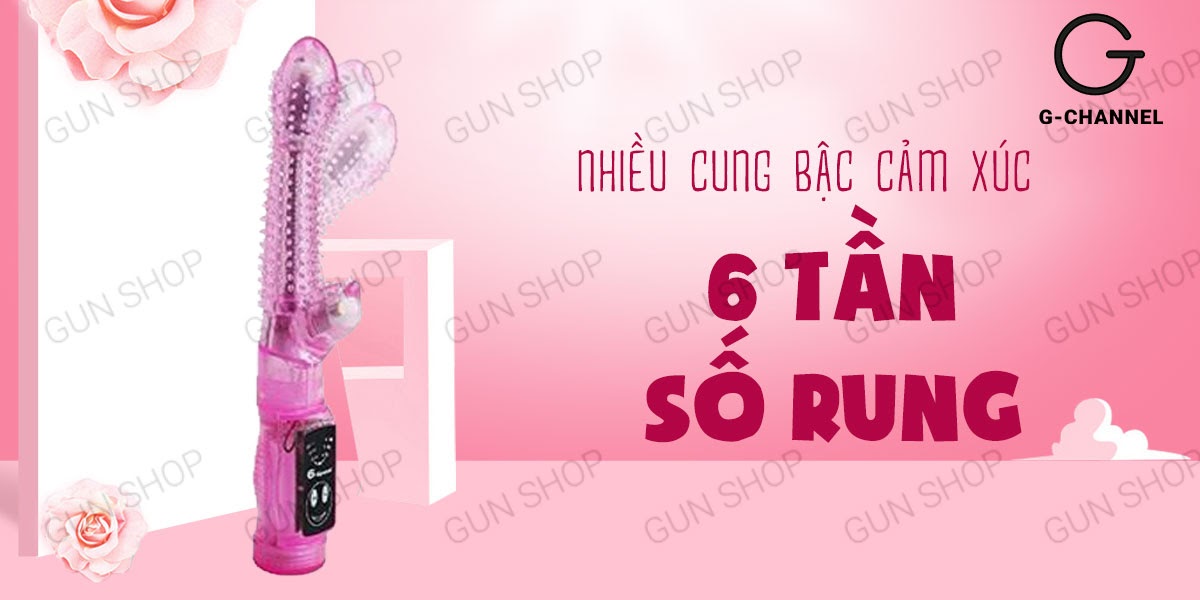 Dương vật giả gai mềm rung mạnh pin sạc cực phê Tease