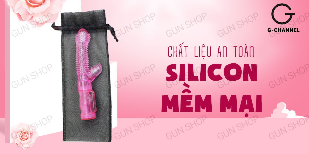 Dương vật giả gai mềm rung mạnh pin sạc cực phê Tease