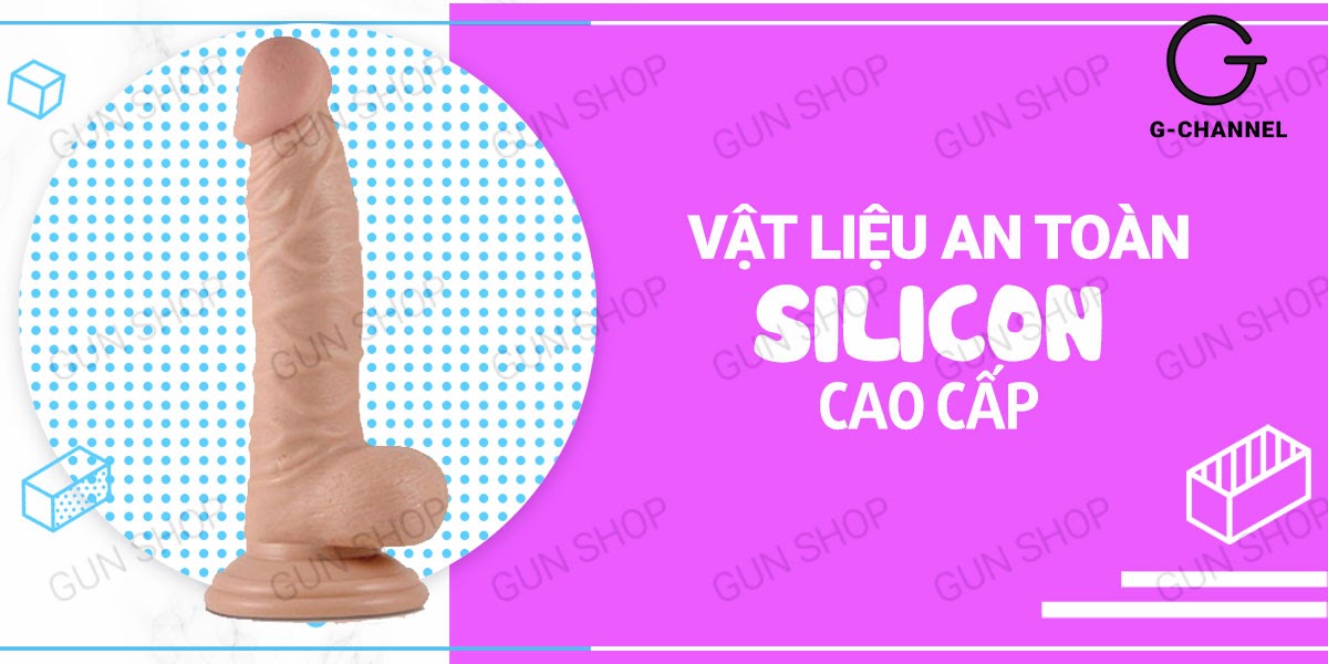 dương vật giả dính tường 3 chế độ rung silicon cao cấp cực đã