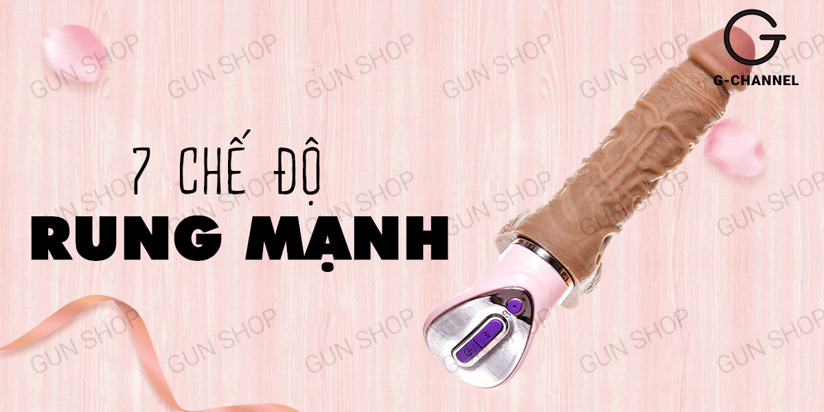 Dương vật giả cao cấp đa chế độ rung sạc tiện lợi TSN Joker