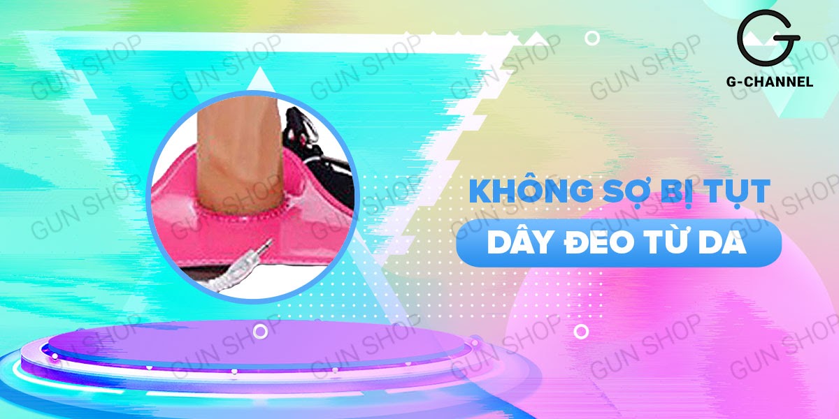 Dương vật giả rỗng dây đeo 7 chế độ rung siêu thực thỏa mãn