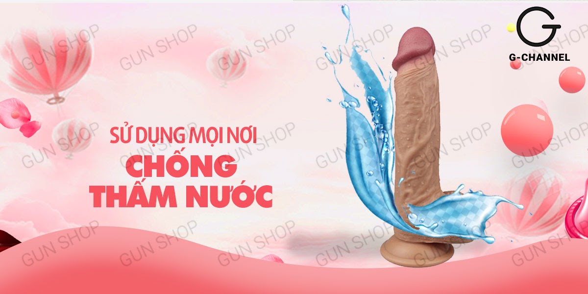 Dương vật giả cao cấp dính tường 18cm Silicone mềm mại Lovetoy