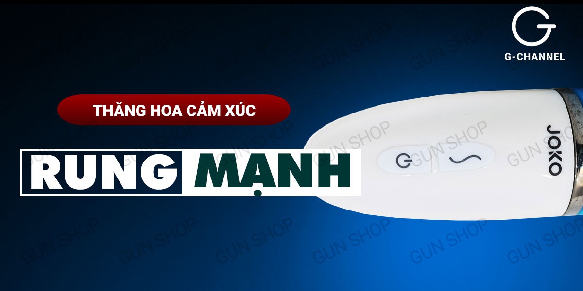 Máy rung đa chế độ chống nước kích thích điểm G Joko Lovers
