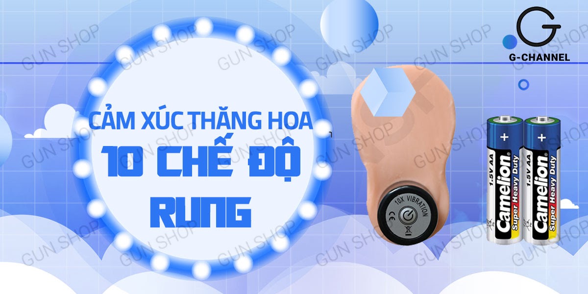 Dương vật giả pin 10 chế độ bìu rung Lovetoy Real Softee siêu thật