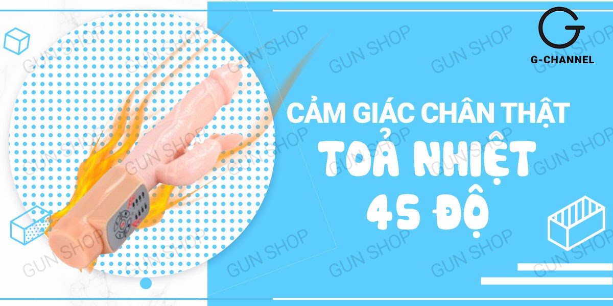 Dương vật giả Baile 45°C sưởi ấm kích thích cực đỉnh