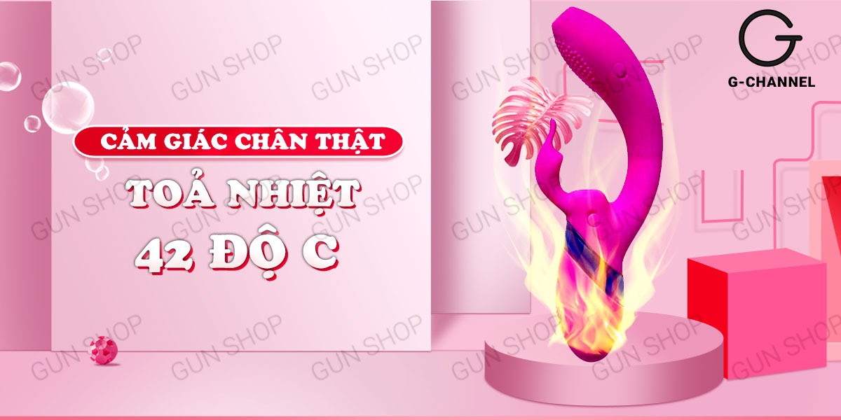 Dương vật giả phát nhiệt rung mạnh đa chế độ sạc điện hot nhất 2025