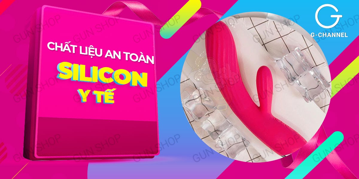 Dương vật giả Svakom Angel rung kép mạnh sưởi ấm sạc tiện lợi