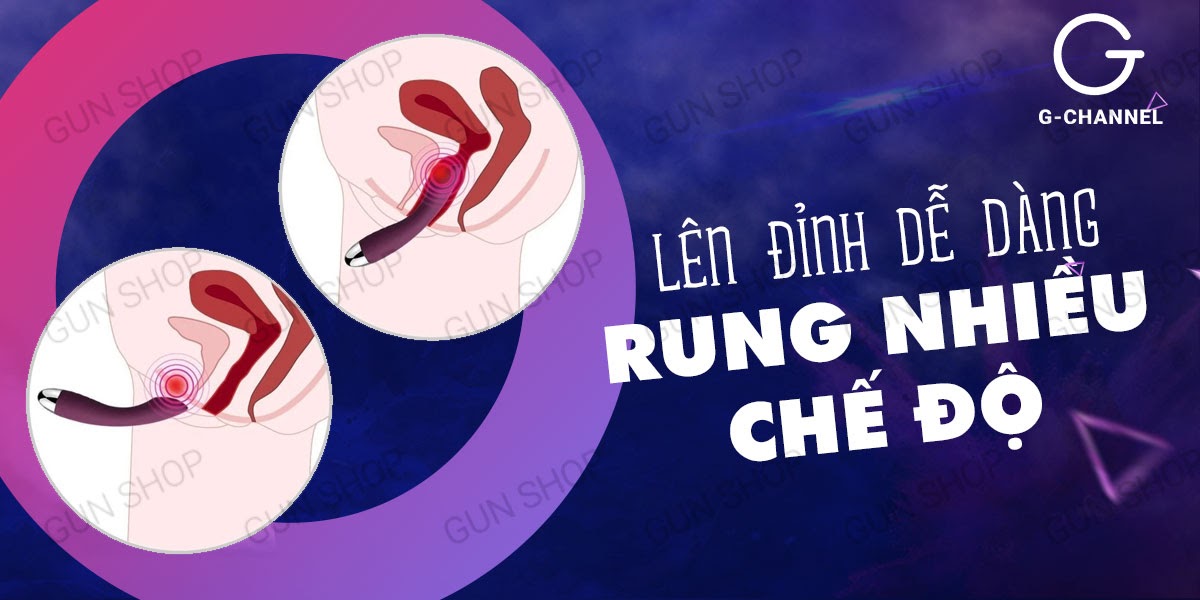 Dương vật giả rung mạnh Svakom Amy sạc nhanh, cao cấp, an toàn