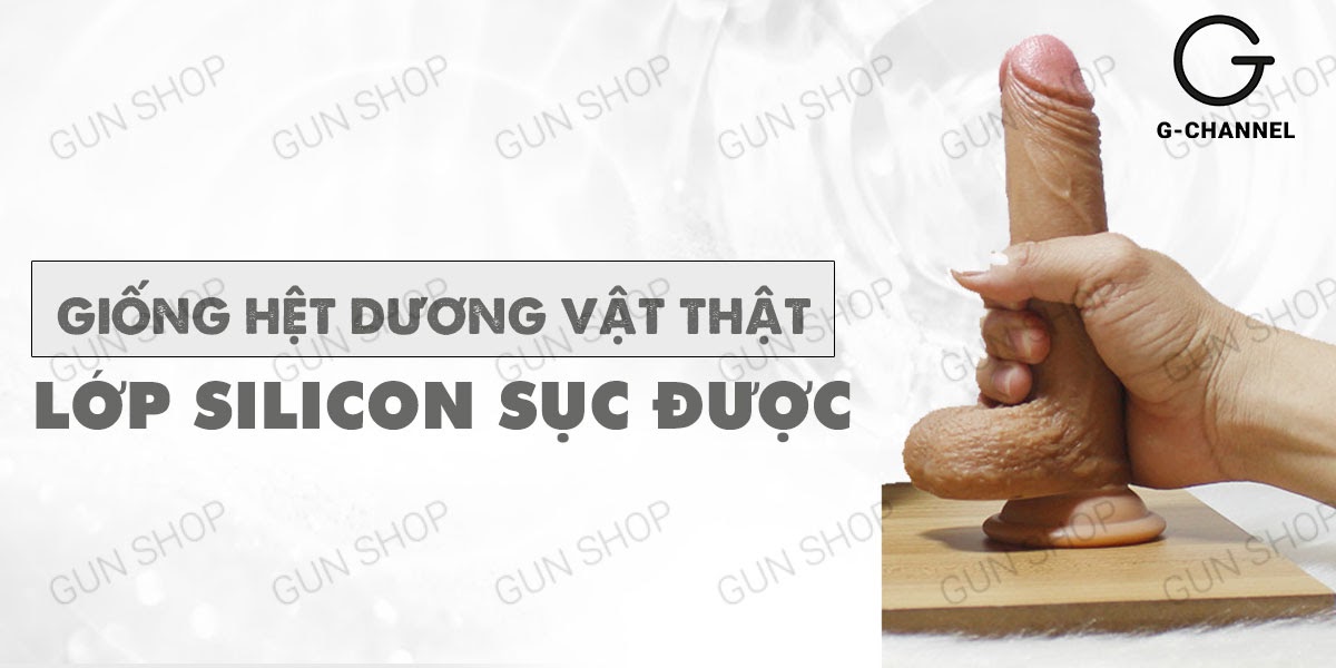  Thông tin Dương vật giả dính tường siêu mềm skin Dong 7.0 - Lovetoy Sliding giá tốt
