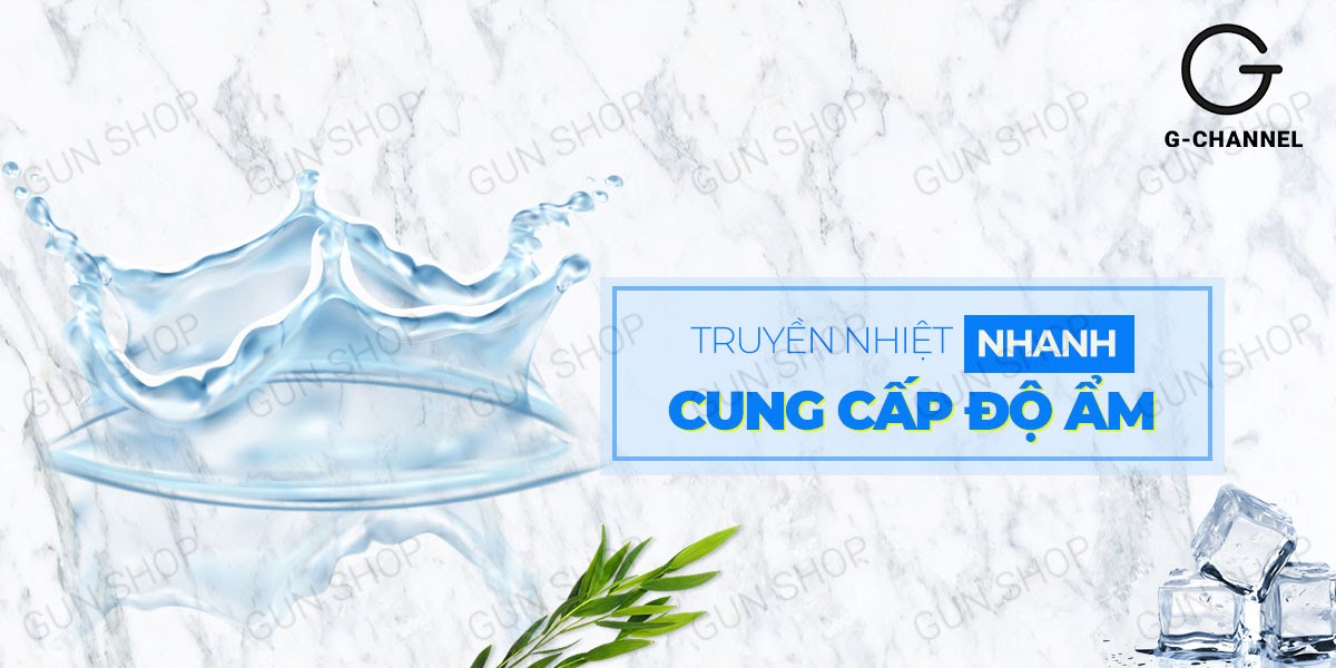 Gel bôi trơn hậu môn mát lạnh Shell Supermen Cooling 90ml hỗ trợ quan hệ an toàn dễ chịu