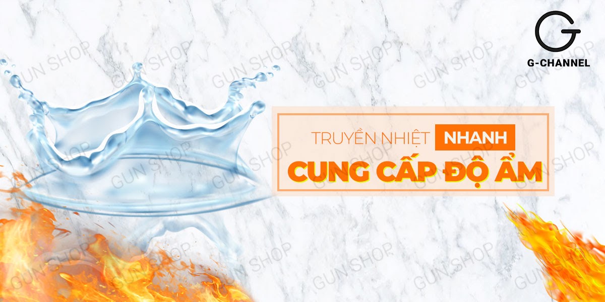 Gel bôi trơn hậu môn nóng ấm Shell Supermen 90ml, an toàn hiệu quả