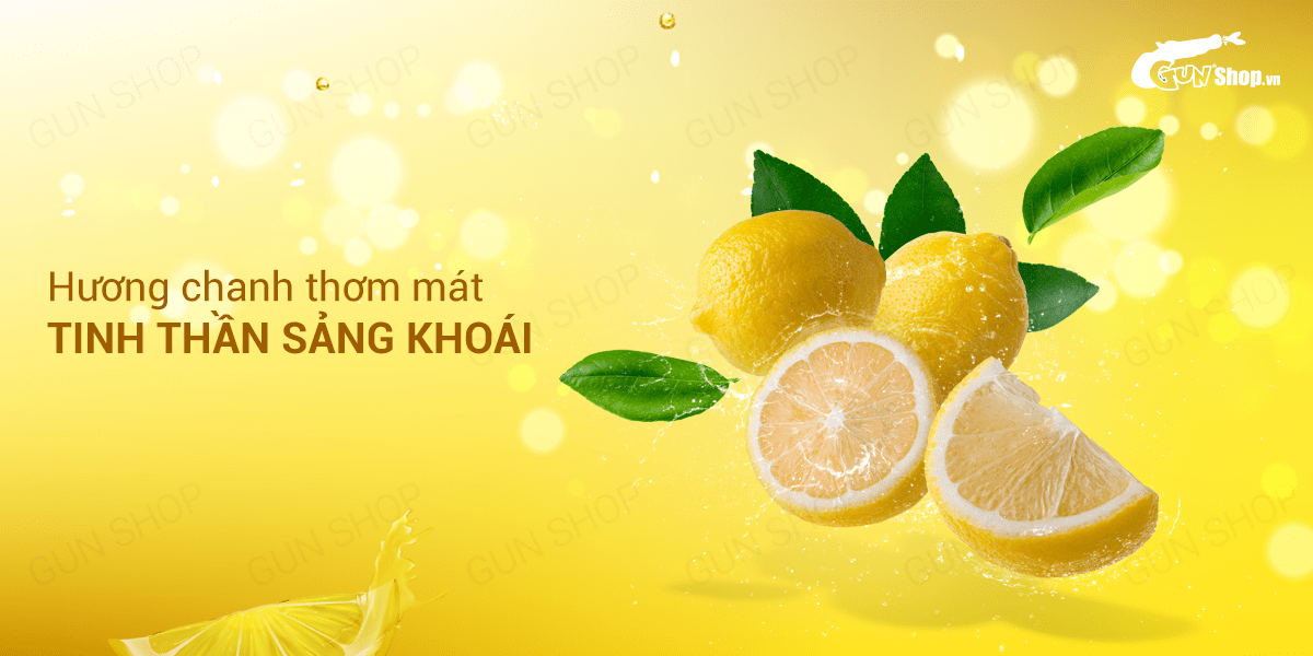 Gel bôi trơn Boyafei Lemon 200ml hương chanh mướt mát dễ dùng