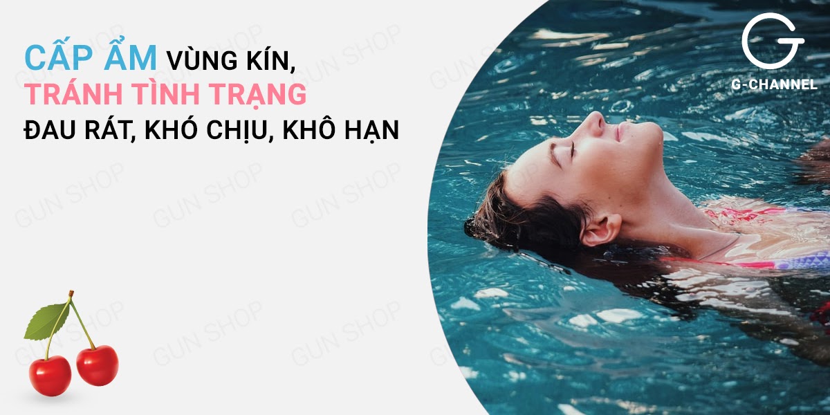 Gel Bôi Trơn Hot Kiss Cherry 100ml Cao Cấp Mượt Mà Hưng Phấn