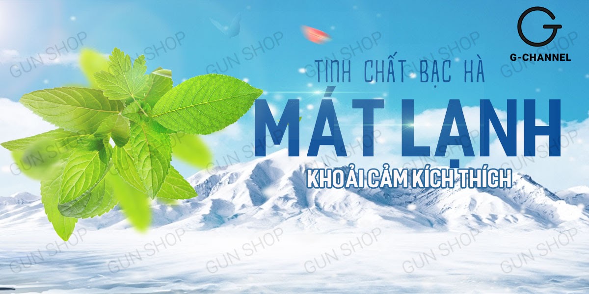 Gel bôi trơn mát lạnh Shell Cooling 100ml giảm khô hạn tăng khoái cảm