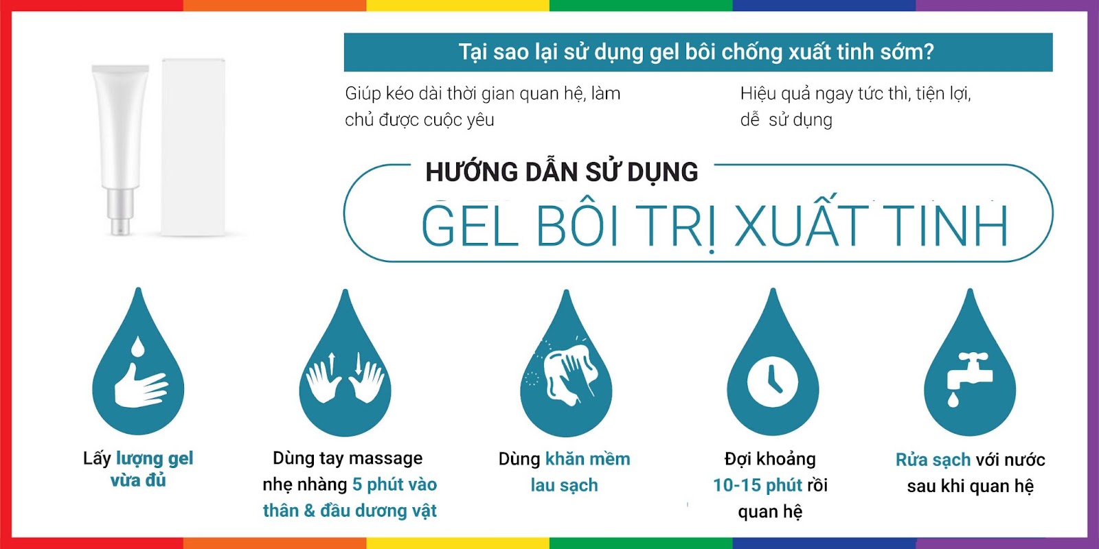 Bán Gel Titan Provocative chính hãng đỏ tăng kích thước dương vật cho Nam 50ml hàng xách tay