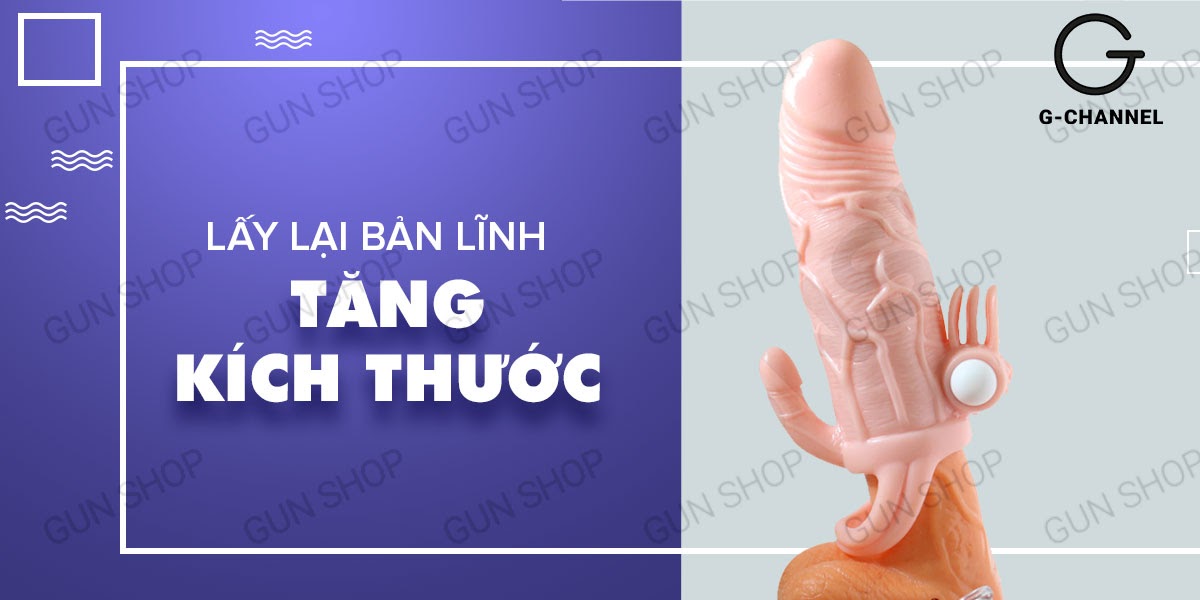 Bao cao su đôn dên Baile Braveman rung điểm G 14.5cm kích thích