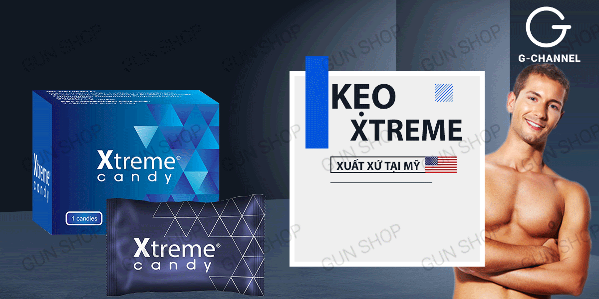 Kẹo sâm Xtreme tăng lực sinh lý mạnh mẽ 1 viên giá tốt