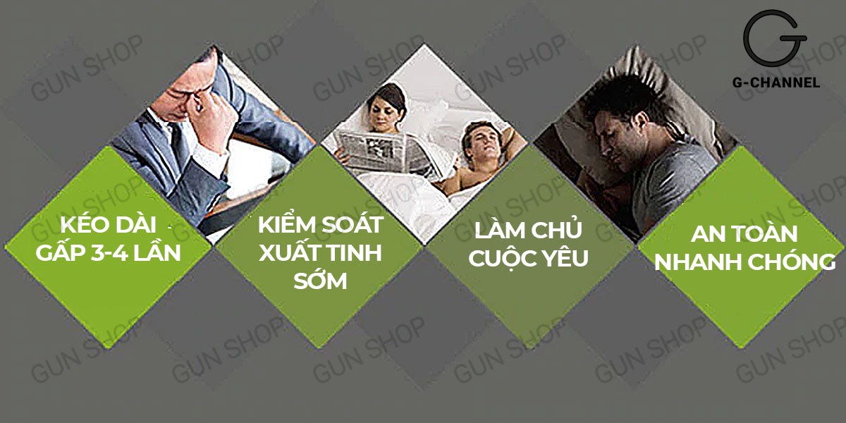  Cửa hàng bán Khăn lau chống xuất tinh sớm Peineili - Kéo dài thời gian - Hộp 12 cái hàng mới về