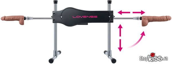 Máy làm tình tự động 2 đầu Lovense Machine cao cấp kích thích mạnh mẽ
