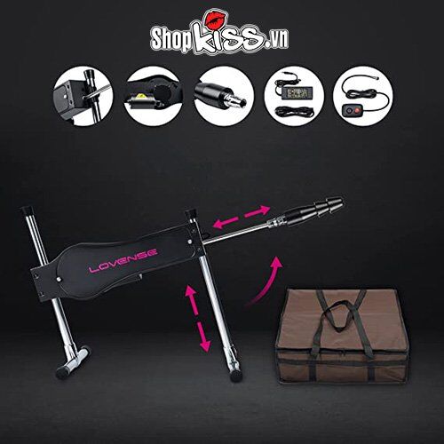 Máy làm tình tự động 2 đầu Lovense Machine cao cấp kích thích mạnh mẽ