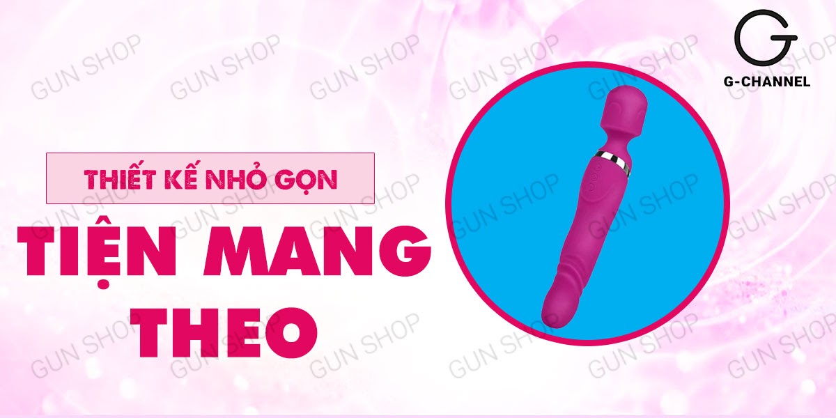 Máy rung massage sạc điện đa năng Mizz Zee Enjoy kích thích đam mê