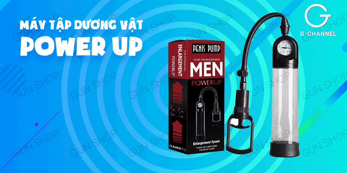  Review Máy tập tăng kích thước dương vật áp suất kéo - Men Powerup tốt nhất