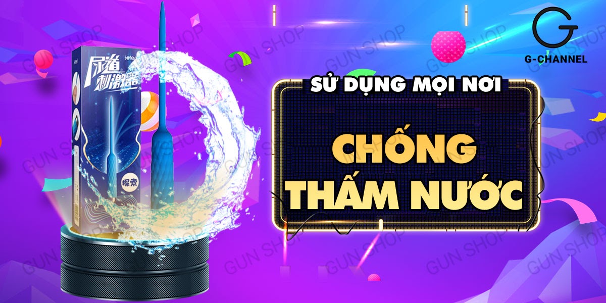 Que rung niệu đạo nam Leten 7 chế độ silicon kích thích mạnh mẽ