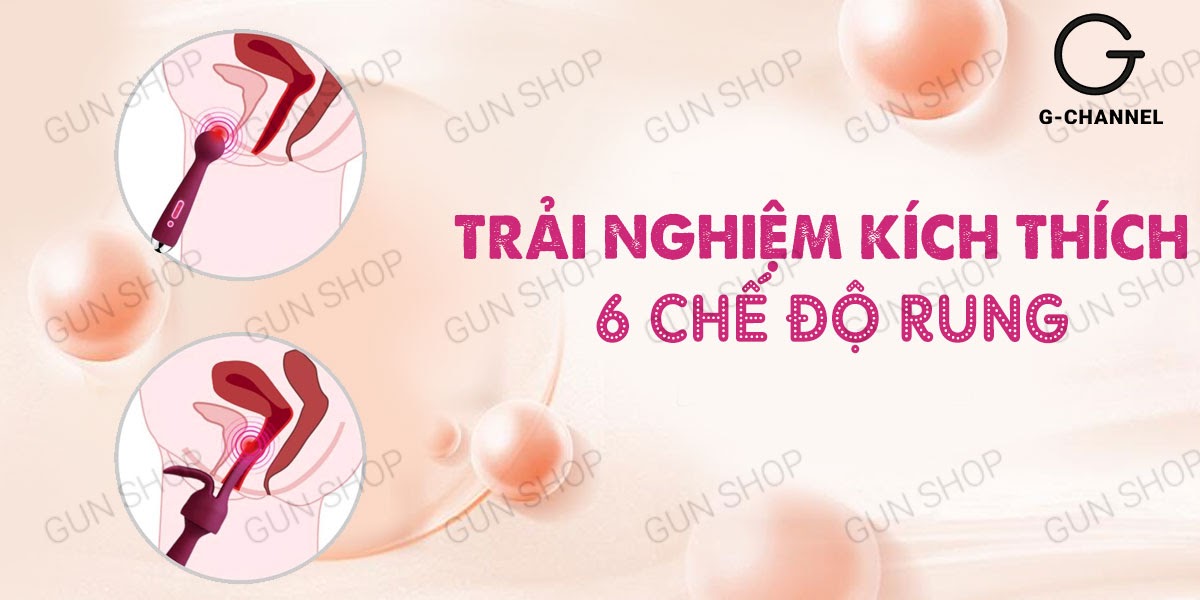 Que rung điểm G Svakom Mini Emma rung mạnh sạc điện cao cấp