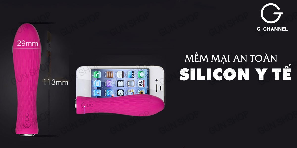 Que rung Nalone Ian sạc điện rung mạnh thiết kế nhỏ gọn