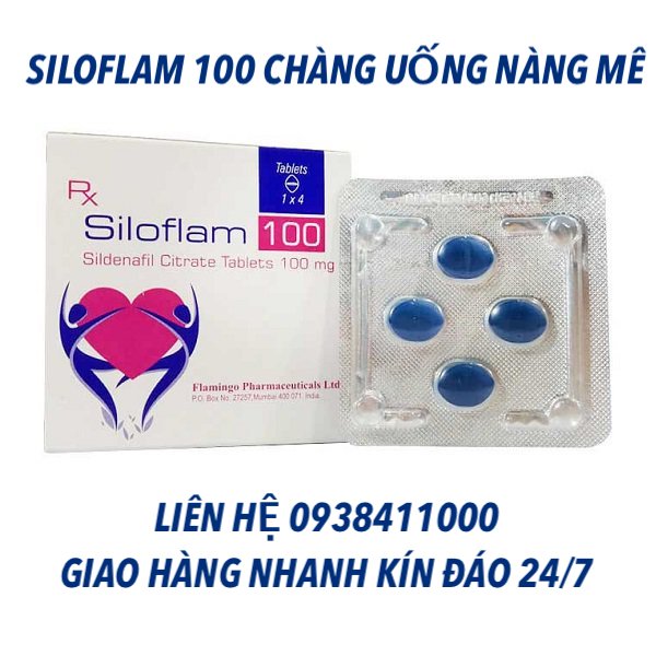 Mua Siloflam 100 trị xuất tinh sớm kéo dài thời gian cường dương Nam giới nhập khẩu