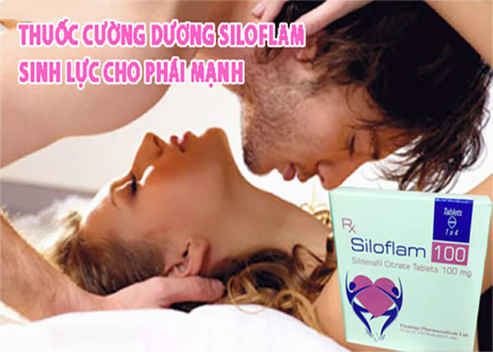 Mua Siloflam 100 trị xuất tinh sớm kéo dài thời gian cường dương Nam giới nhập khẩu