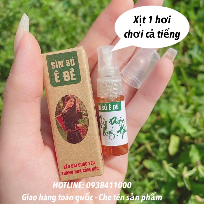  Đánh giá Sìn sú dân tộc Ê Đê chính hãng dạng xịt kéo dài thời gian quan hệ chai nhỏ 5ml giá tốt