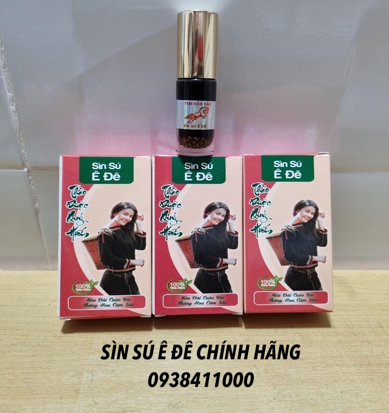 Sìn sú dạng xịt Ê Đê chính hãng kéo dài, an toàn, chai lớn