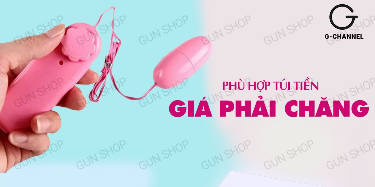 Trứng rung mini một đầu có dây giá rẻ – Đồ chơi tình yêu
