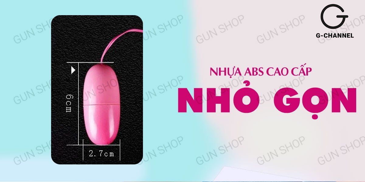 Trứng rung mini một đầu có dây giá rẻ – Đồ chơi tình yêu