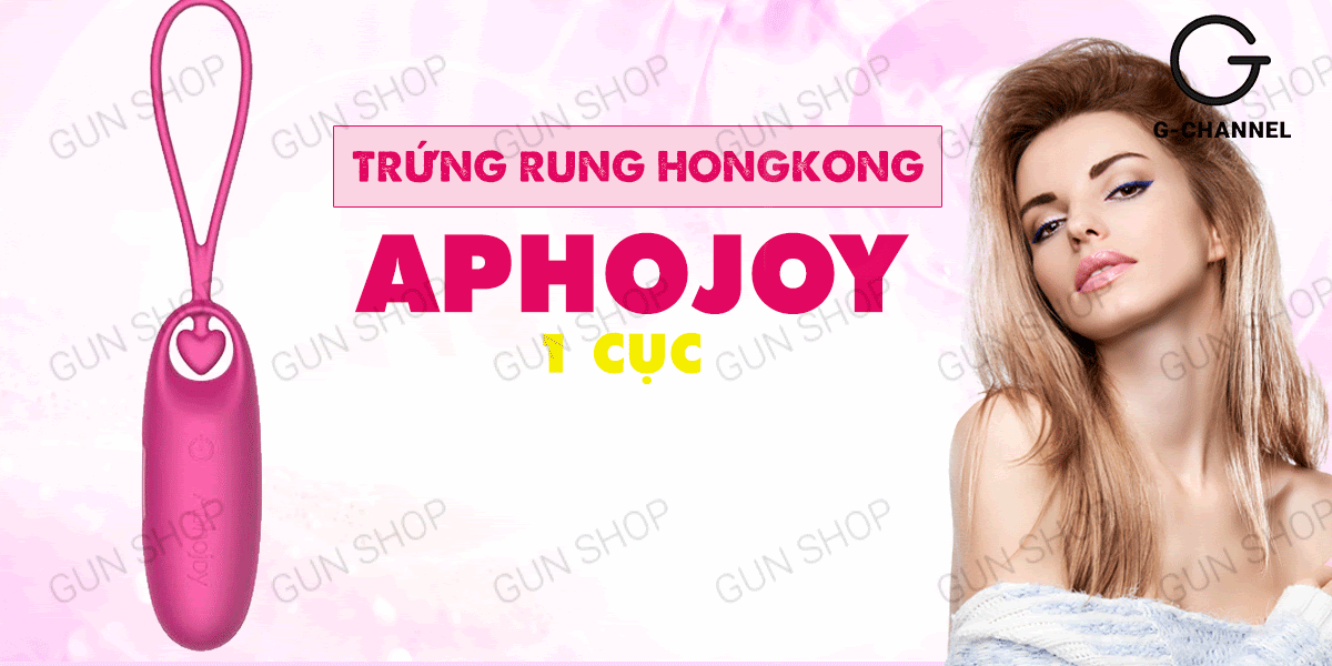 Trứng Rung 1 Đầu Không Dây Aphojoy Sạc Điện - Mua Ngay