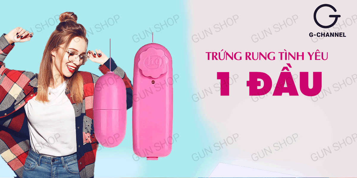Trứng rung mini một đầu có dây giá rẻ – Đồ chơi tình yêu
