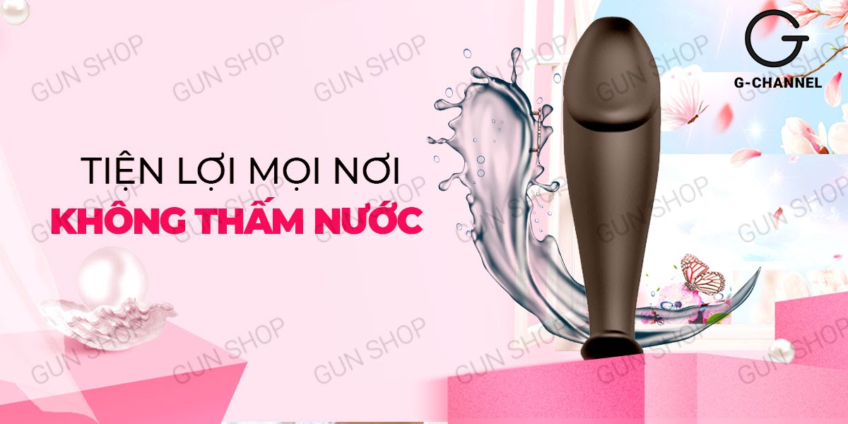  Sỉ Trứng rung hậu môn rung mạnh chống nước pin - Pretty Love Butt Plug cao cấp