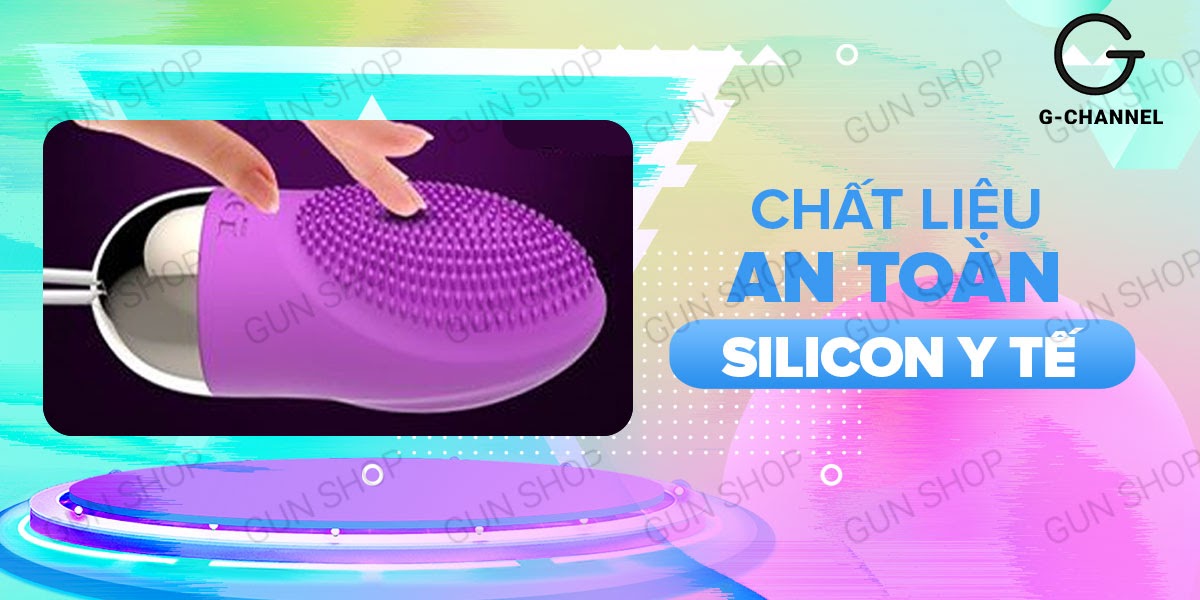 Trứng rung không dây sạc điện Leten Brush siêu mềm mại kích thích cực khoái