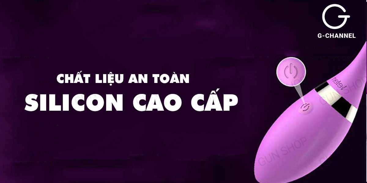 Trứng rung sạc điện không dây Leten Swan cao cấp, an toàn