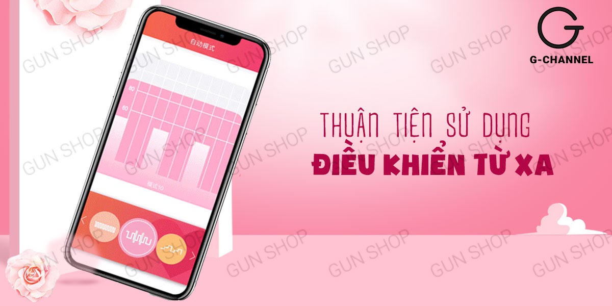 Trứng rung Svakom Ella Neo sạc điện ứng dụng điều khiển mạnh
