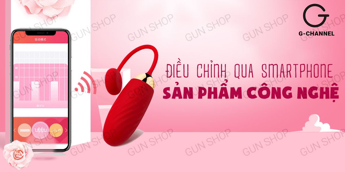 Trứng rung Svakom Ella Neo sạc điện ứng dụng điều khiển mạnh