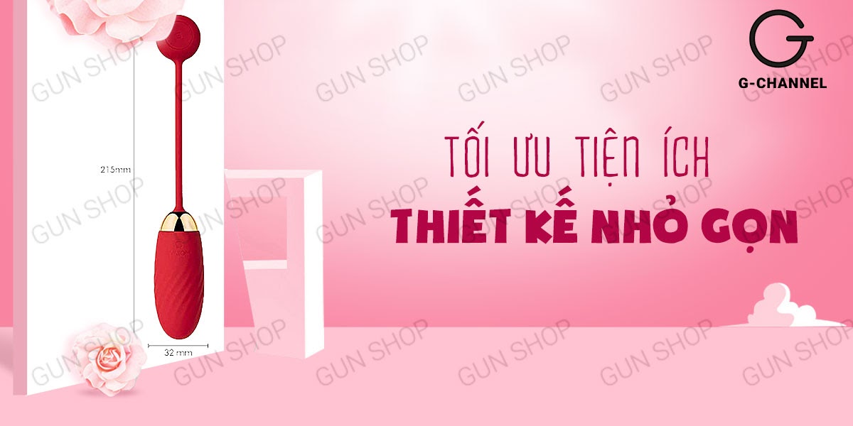 Trứng rung Svakom Ella Neo sạc điện ứng dụng điều khiển mạnh