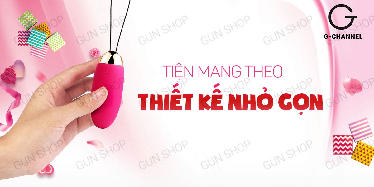 Trứng rung Svacom Elva điều khiển từ xa đa chế độ sạc nhanh